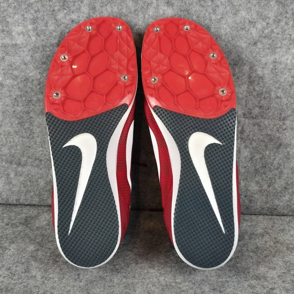 Nike Zoom Rival D Shoes Mens Size 11 Red Racing Track Spikes 907566-601 - Picture 7 of 13